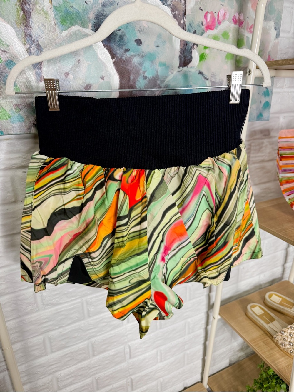 Free People New Carpe Diem Shorts in Marble Combo